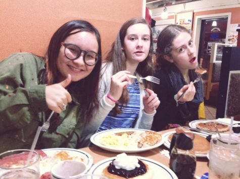 To late night Ihop trips with my sailor sisters. 