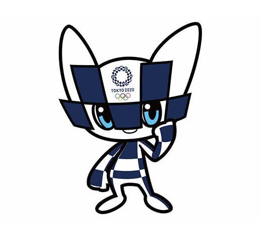 Miraitowa, the mascot of the 2021 Summer Olympics, is proudly displayed on the official website for the Tokyo Games. The name symbolizes a “future of eternal hope.”

