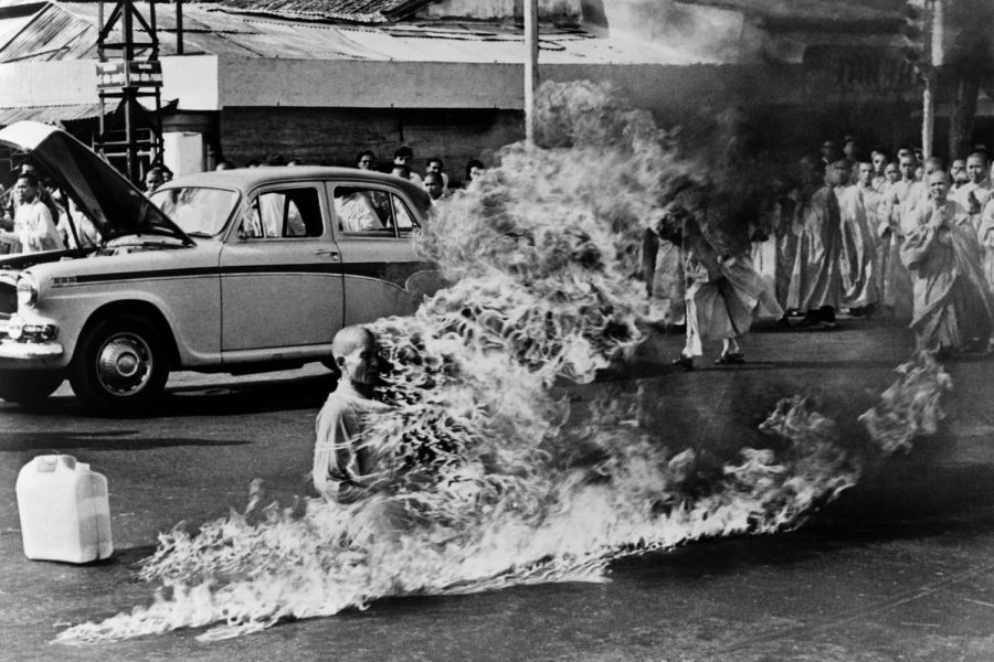 Dr. Baylor: To add an international perspective, the top picture of tank man is my favorite because it shows that one person in the right circumstance can call out oppression. Runner up - Buddhist monk set himself on fire to protest South Vietnams policies, and then flower power.
