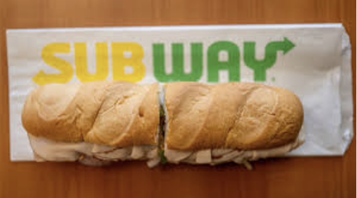 This is a Subway sandwich. 