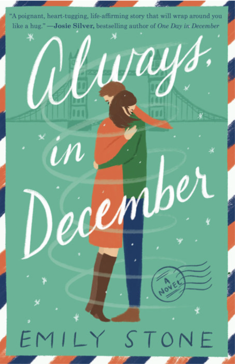 Always in December book cover (Courtesy of Barnes and Noble)
