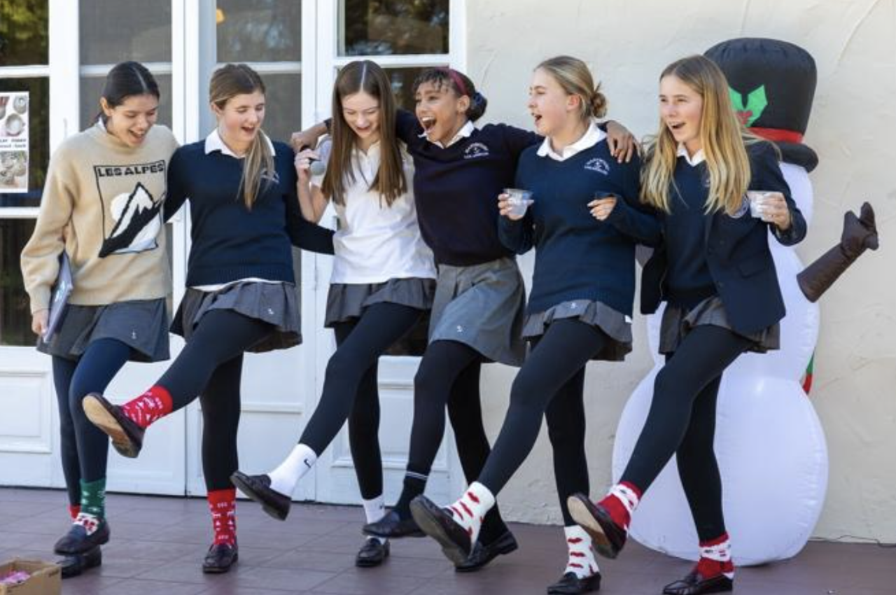 The joy of Marymount sister, image courtesy of the Marymount events album.